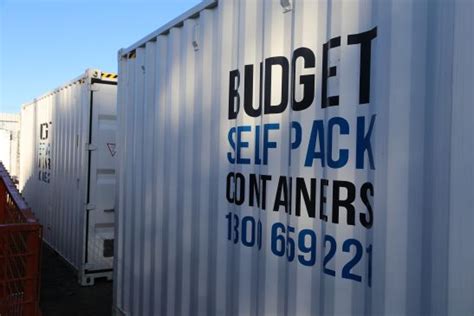 Budget Self Pack Containers Photo Budget Self Pack Containers