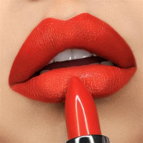 Stilettos Red Lipstick Matte Bright Red Lipstick Red