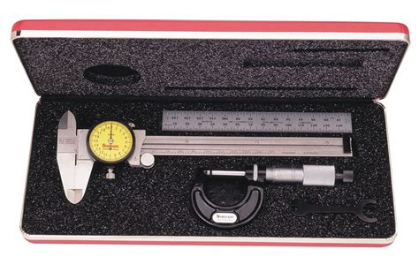 Starrett Precision Measuring Tool Kit Number Of Pieces 3 Caliper Type