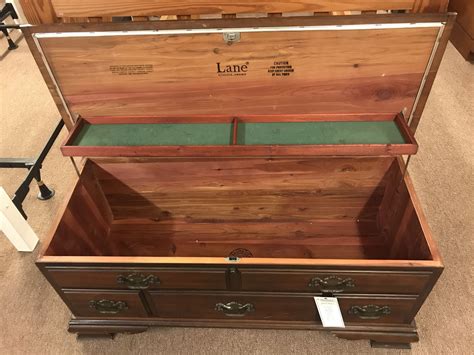 Lane Cherry Finish Cedar Chest Delmarva Furniture Consignment