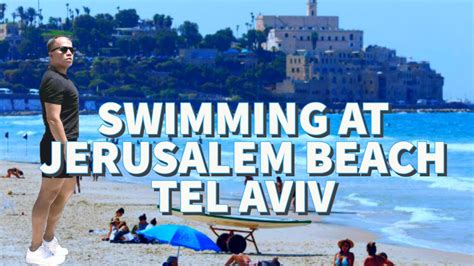 Israel Vlog Lets Go To Tel Aviv Beach Youtube