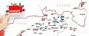 De Kitzbüheler Alpen-gastenkaart