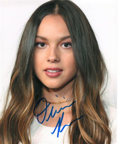 Autographed Olivia Rodrigo 8 X 10 Photo Signed Nice On Ebid United