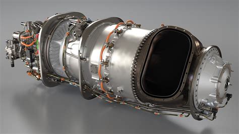 3D Pratt Whitney Pt6c Turboshaft TurboSquid 1486891