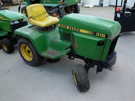 Ibid Lot 6063 John Deere 316 Lawn Mower