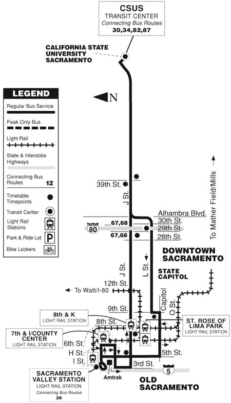 Sacramento Rt Route 30 Transitwiki