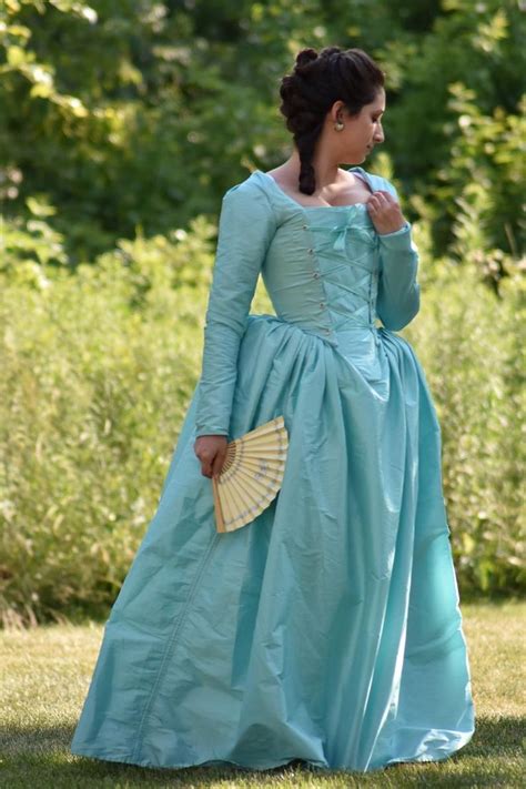 18th Century Dress Eliza Schuyler Dress Hamilton Costume Etsy