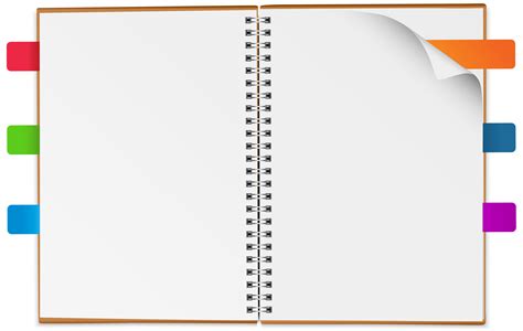 Open Notebook Png Clip Art Image Gallery Yopriceville High Quality