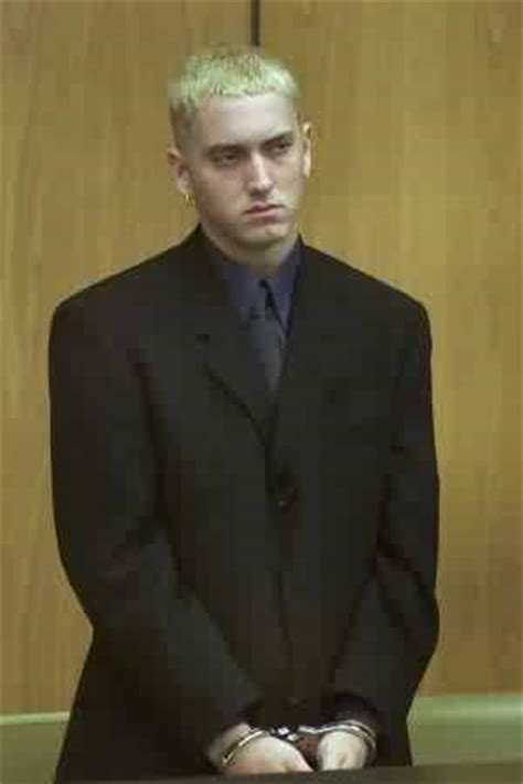 (nelson) and marshall bruce mathers, jr., who were in a band together, daddy warbucks. Eminem - Wigger Extraordinaire Photo Gallery 3