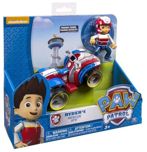 Buy Paw Patrol Basic Vehicle And Pup Ryders Rescue Atv At Mighty Ape