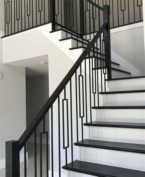 We have wood handrails and stair fittings, newel posts, wood balusters, wrought iron balusters and a beautiful line of stainless steel contemporary stair . Iron Stair Balusters Modern Metal Spindles for Stairs ...