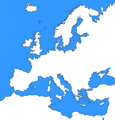 World Maps Library Complete Resources Maps Of Europe Blank