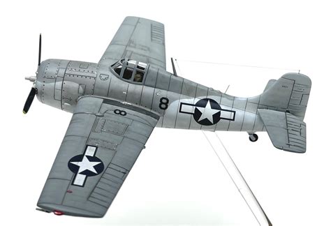 Academy F4f 4 Wildcat Atlantic Scheme 72nd Aircraft