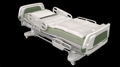 3d hospital bed turbosquid 1459727