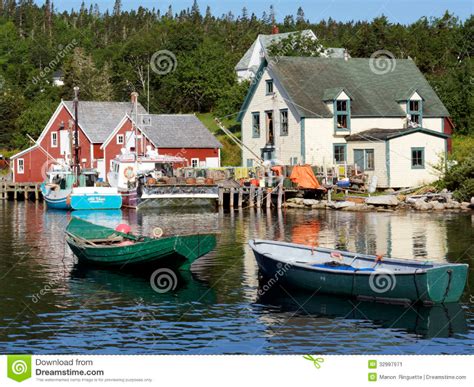 Fishing Village Of Northwest Cove Nova Scotia Editorial Photo Image