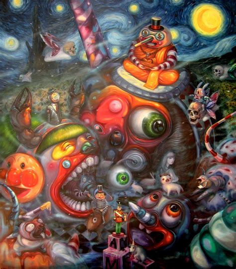 Scary Night By Aof Smith Pop Surrealism Lowbrow Art Art