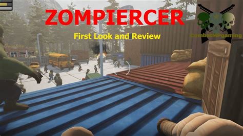 Zompiercer V 01 Alpha First Look And Review Brand New Open World
