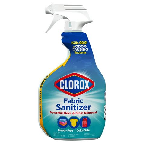 Clorox Bleach Free Fabric Sanitizer And Stain Remover 24 Ounces
