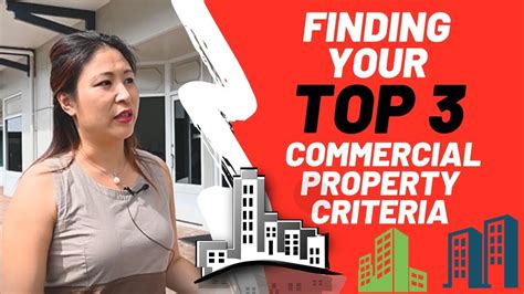 Finding Your Top 3 Commercial Property Criteria Commercial Property