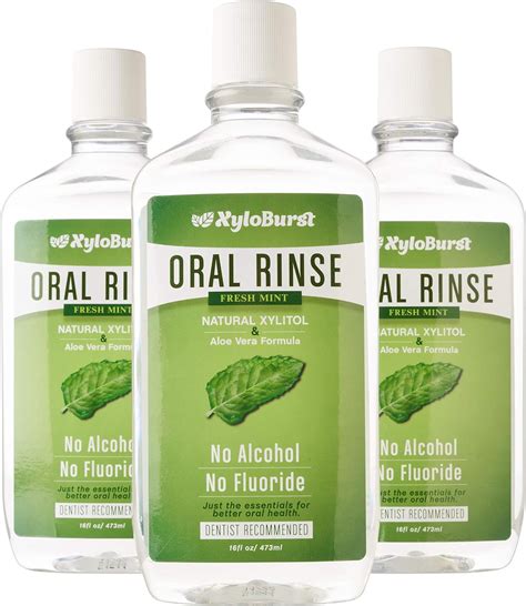 Xyloburst Fresh Breath Oral Rinse Mouth Wash With Natural Xylitol