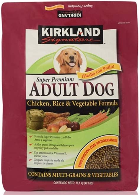 Kirkland Signature Dog Food Variety Chicken Rice And