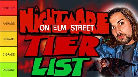 A Nightmare On Elm Street Franchise Tier List Planet Chh Youtube