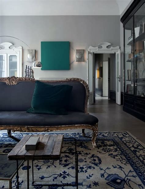 Jodie Carter Design: Navy Blue Interiors
