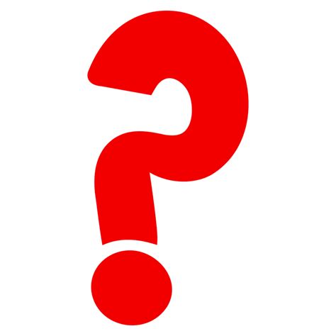 Red Question Mark PNGs For Free Download