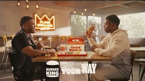 Burger King Cornell Haynes Jr Meal TV Spot Keeping It Real And Extra