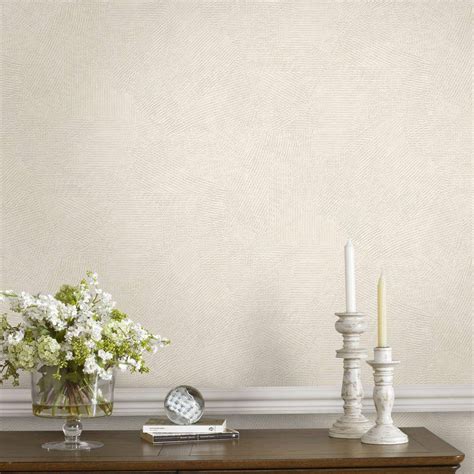 The Wallpaper Company 56 Sq Ft Cream Wood Paneling Wallpaper