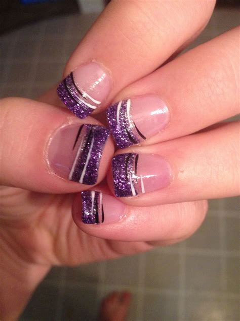 Pin By Cherie Martin On Nails Purple Gel Nails Gel Nail Art Designs French Manicure Nails