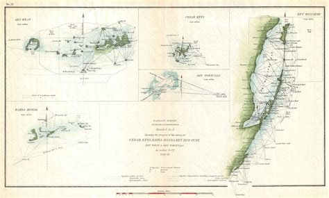 File1853 Us Coast Survey Map Of Key Biscayne Bay Key West And The