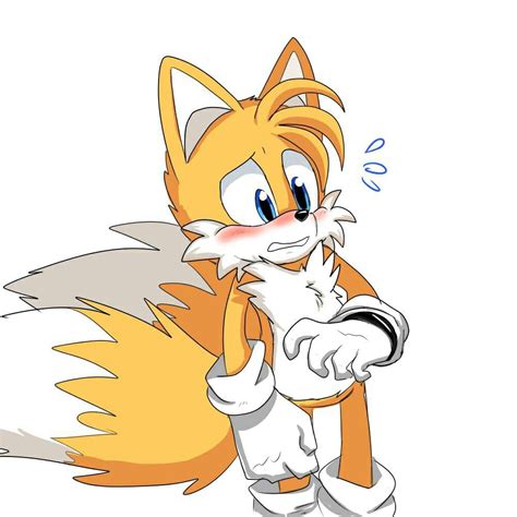 Tails Blushed Fast As He Felt So Surprised As Ever When He Met A A Lady Of His Dreams He Just