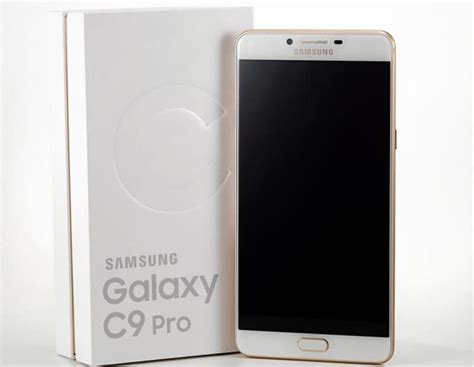 Samsung Unveils Galaxy C9 Pro Its First Smartphone With