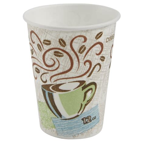 Dixie® Perfectouch® 5342dx Insulated 12 Oz Paper Hot Cup By Georgia