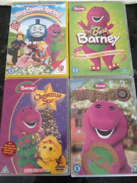 Barney Dvd Lot 14 Images