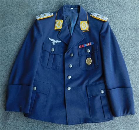Wwii German Officers Luftwaffe Blue Dress Uniform Tunic Reproduction