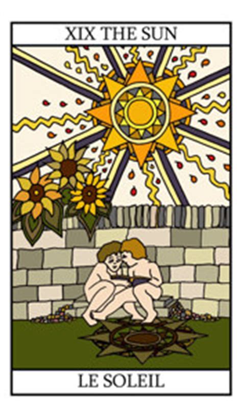 This card represents the dawn which follows the darkest of nights. Tarot Birth Cards - The Sun, The Wheel of Fortune and The Magician