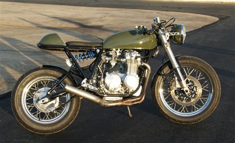 Honda Cb550 Monoshock Cafe Racer Bikebound