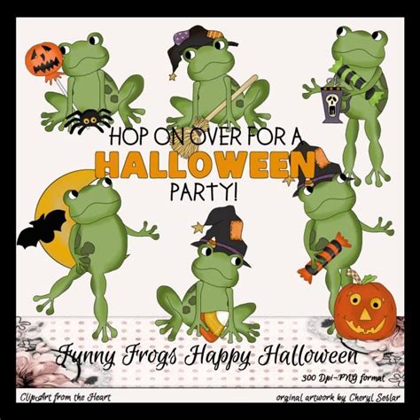 Image Result For Halloween Frog Clipart Halloween Halloween Party