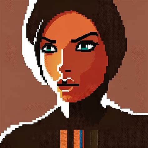 Pixel Art Woman Ai Generated Artwork Nightcafe Creator