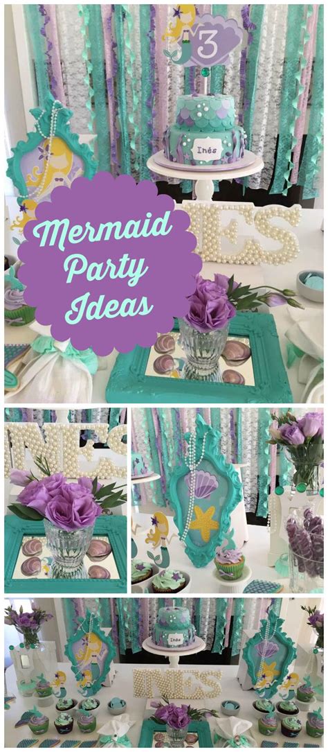 Set the tone for a seriously chic baby shower with one of these inspiring color palettes. I'm loving this mermaid party with a teal and purple color ...
