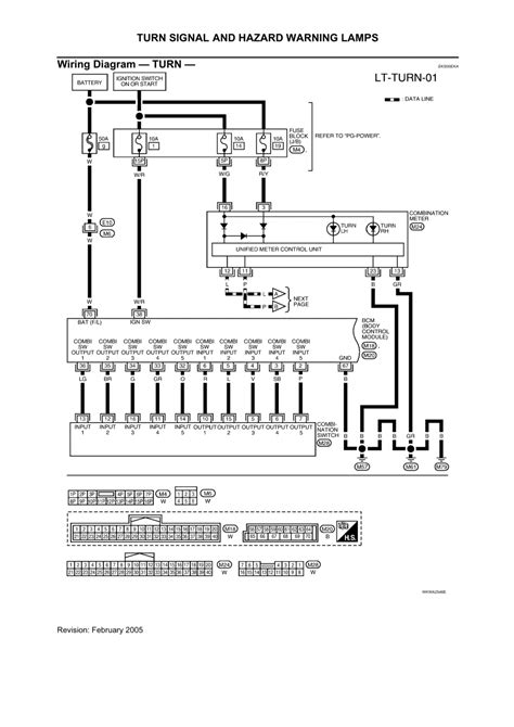 This typical ignition system circuit diagram applies only to the 1998, 1999, and 2000 2.4l nissan frontier only. | Repair Guides | Lighting Systems (2005) | Turn Signal And Hazard Warning Lamps | AutoZone.com