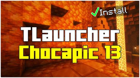 How To Install Chocapic Shaders In Minecraft TLauncher YouTube