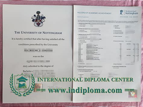Where To Order Fake University Of Nottingham Degree With Transcript