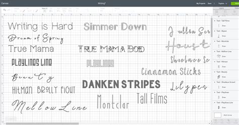 Free Writing Fonts For Your Cricut Learn To Use Pens Sadies Mom