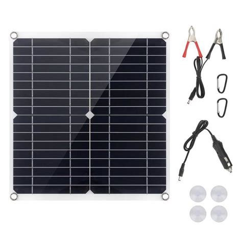 W W Panneau D Alimentation Solaire Monocristallin Ext Rieur