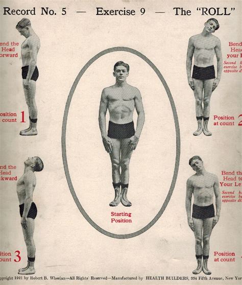 The Famous Daily Dozen Exercises The Art Of Manliness
