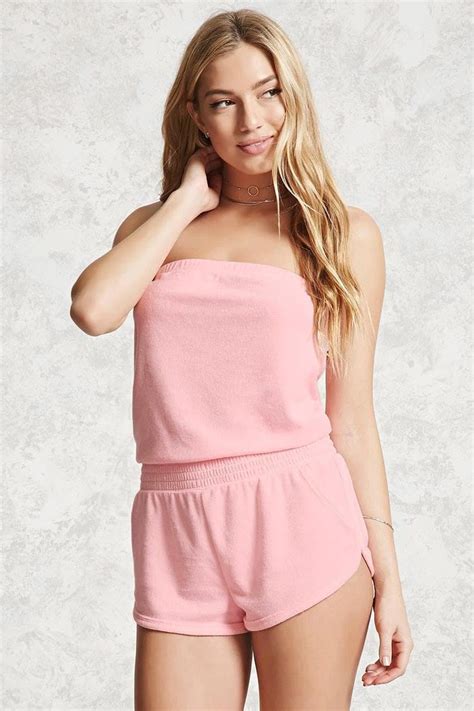 Shop Terry Cloth Cover Up Romper For Women From Latest Collection At