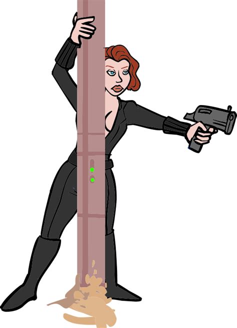 Rule 34 Agents Of Shield Black Widow Marvel Color Colored